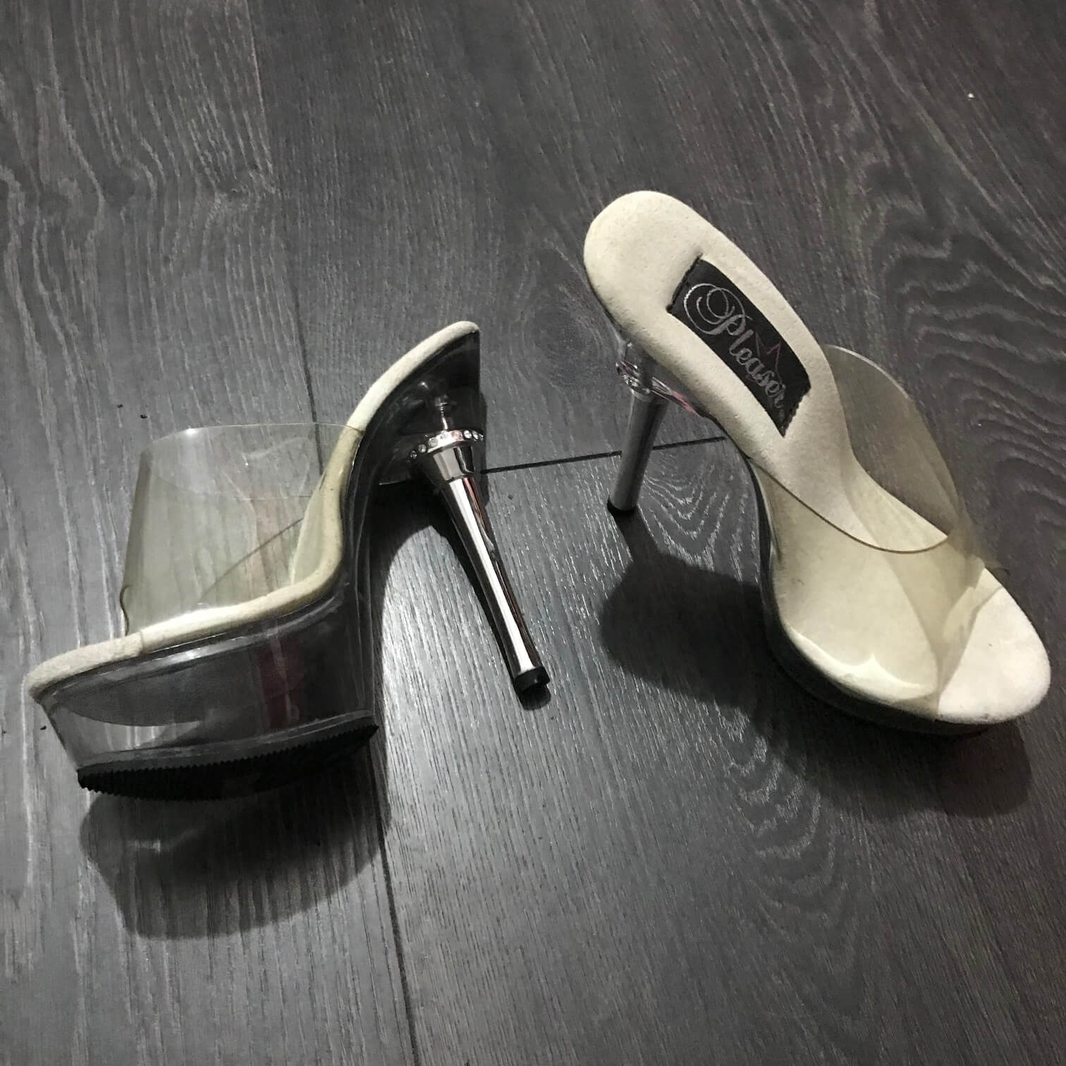Clear platform shoes Clear platform shoes