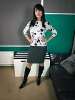 Miss Jessica Wood domestic boot worship