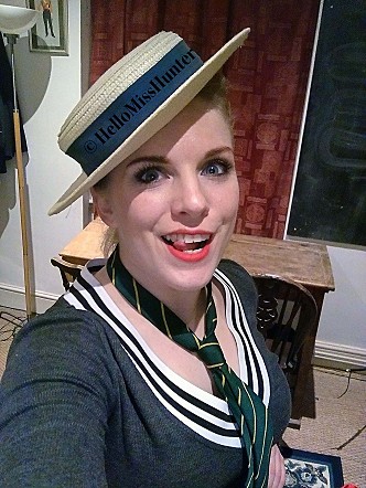 Schoolgirl Miss Hunter