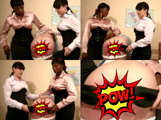 Miss Jessica Wood & Mistress Ava Black 3 detentions in a week  - Part 2 video preview